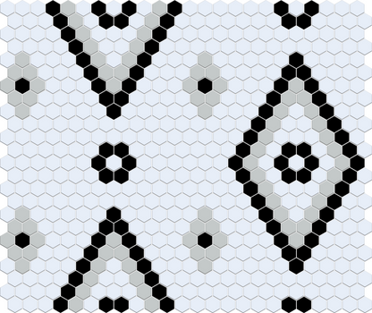 Victoria’s Veil 4 pc. | Pinnacle Hexagon Patterns