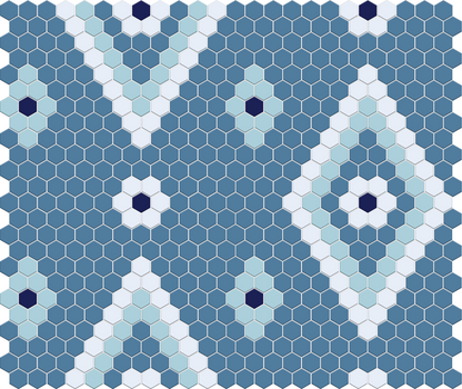 Victoria’s Veil 4 pc. | Pinnacle Hexagon Patterns