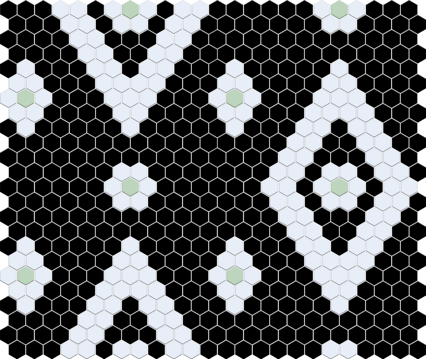 Victoria’s Veil 4 pc. | Pinnacle Hexagon Patterns