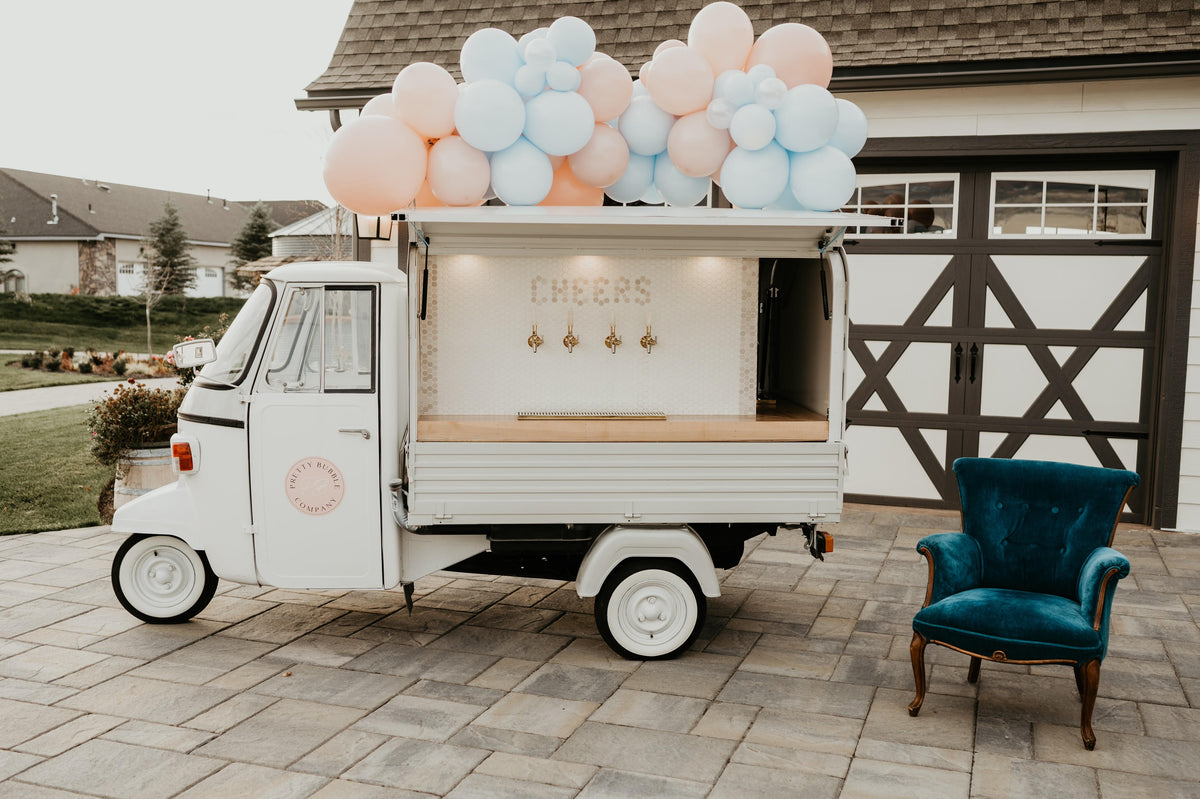 Tap Truck decorated with Lyric Glazed Hexagons