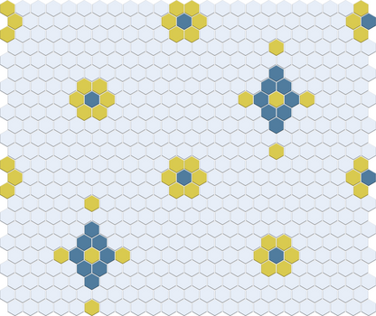 Mountain View 4 pc. | Pinnacle Hexagon Patterns