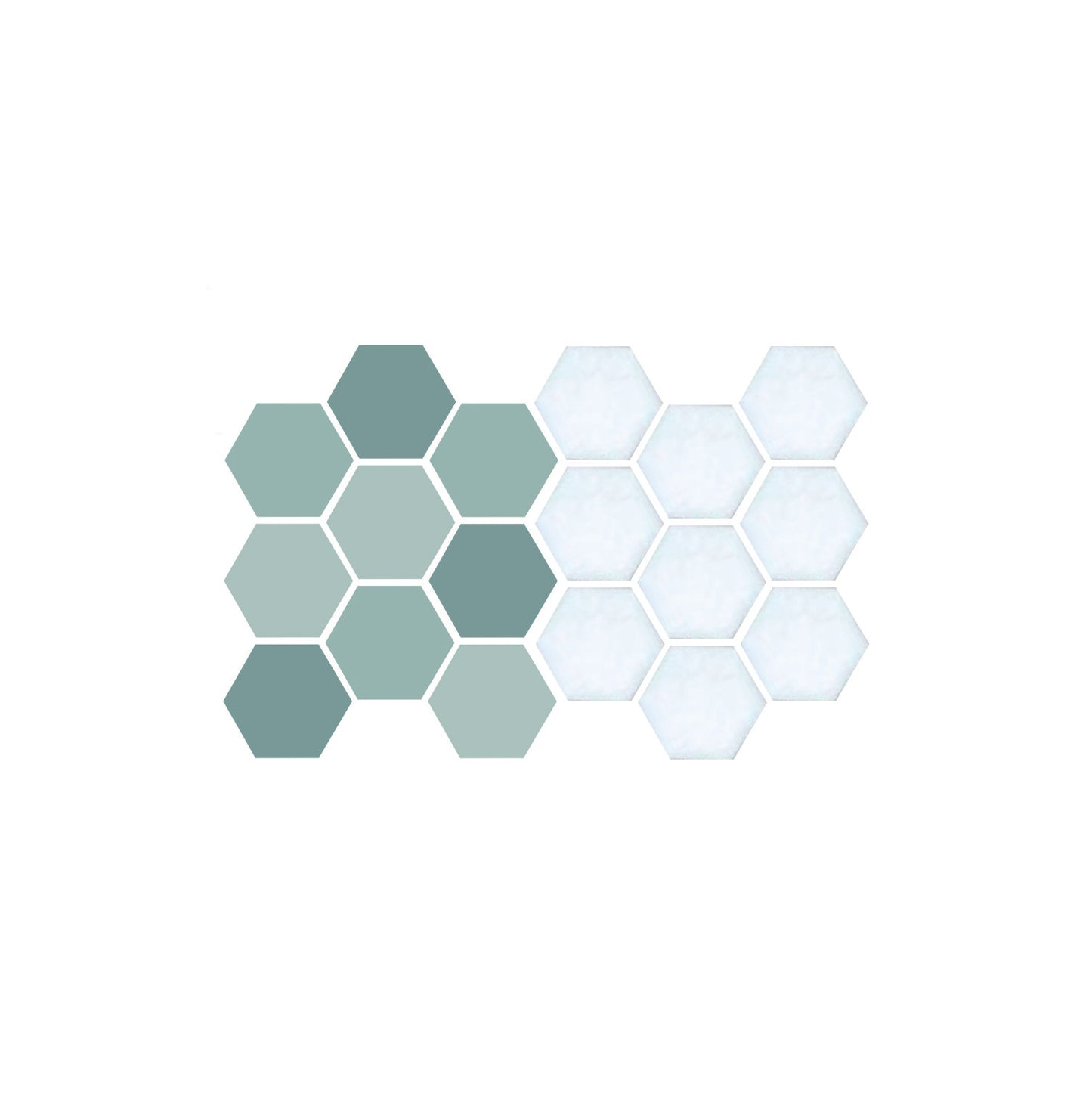Pinnacle Hexagon Patterns Sample Color