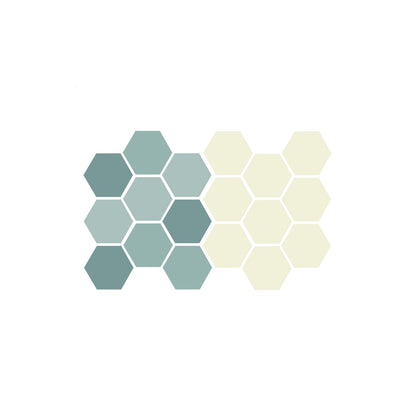 Tile in Pinnacle hexagon style Sample Color