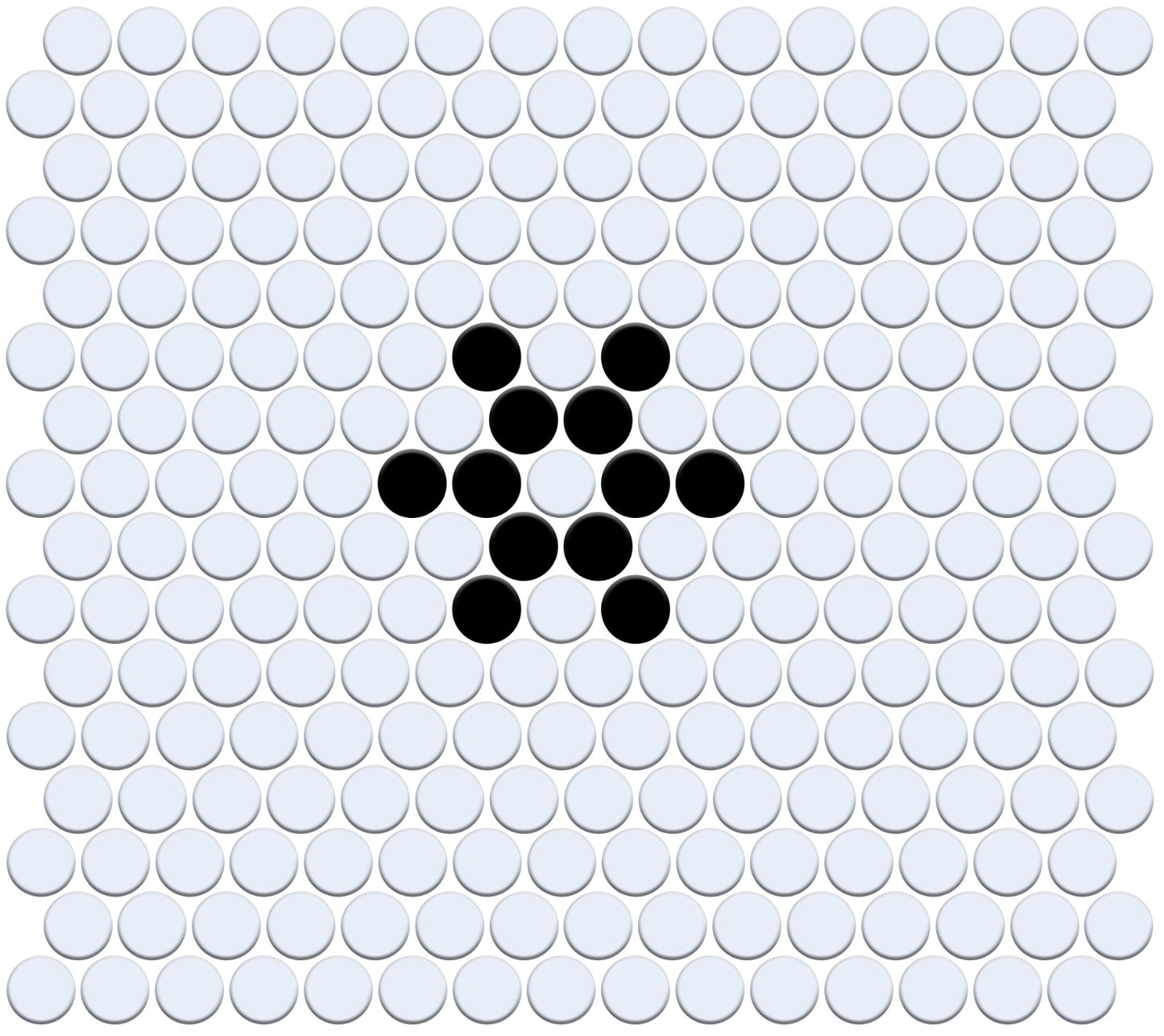 Snowflake | Pinnacle Penny Round Patterns