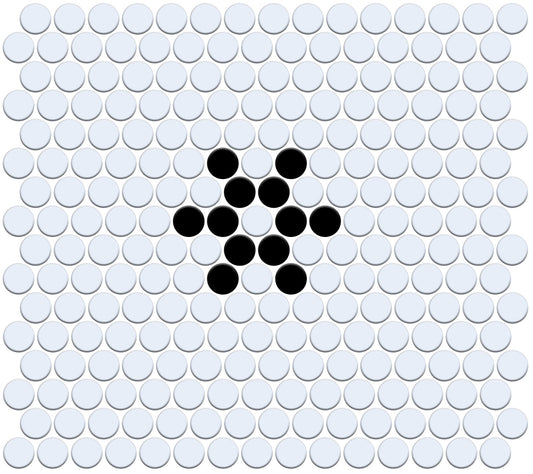 Snowflake | Pinnacle Penny Round Patterns
