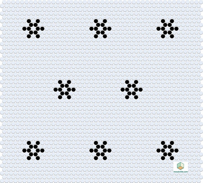 Snowflake | Pinnacle Penny Round Patterns