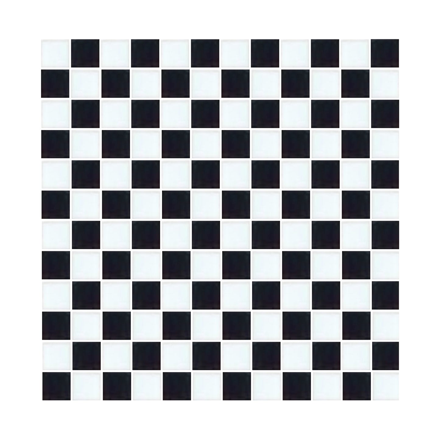 Glazed square checkerboard pattern, Lyric Modern Craftsman Squares