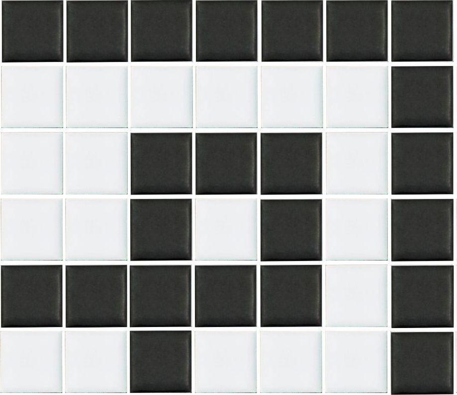 Greek Key Step Border Black on white corner