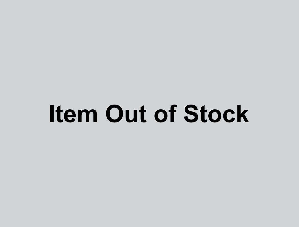 "Item out of stock" text