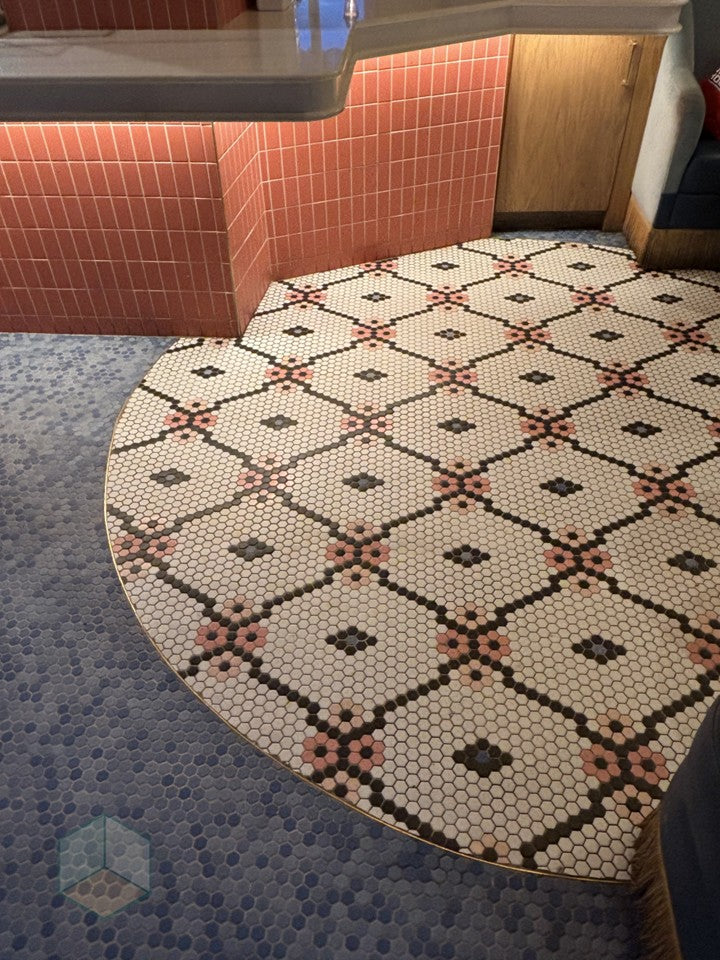 Rose Modage 4 pc. | Pinnacle Hexagon Patterns