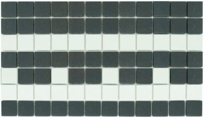 Codex Border | 1 x 1 Unglazed Porcelain | Pinnacle Square Border