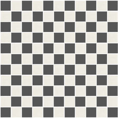 Checkerboard | Retro Glazed Square & Lyric Retro Block | Porcelain