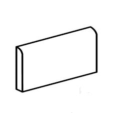 3x6 bullnose subway tile finishing piece