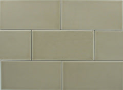 Lyric Artisan | Glazed Edge (3" x 6" 3" Side) Subway Finishing Tile 6
