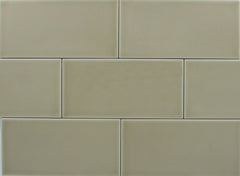 Lyric Artisan | Glazed Edge (3" x 6" Corner) Subway Finishing Tile 6