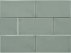 Lyric Artisan | Glazed Edge (3" x 6" 3" Side) Subway Finishing Tile 1