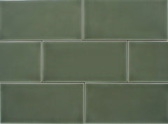 Lyric Artisan | Glazed Edge (3" x 6" 3" Side) Subway Finishing Tile 7