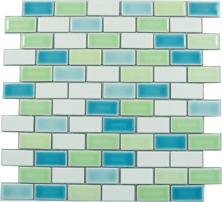 Lyric Retro Mini Metro | Glazed Porcelain Mosaic Tiles
