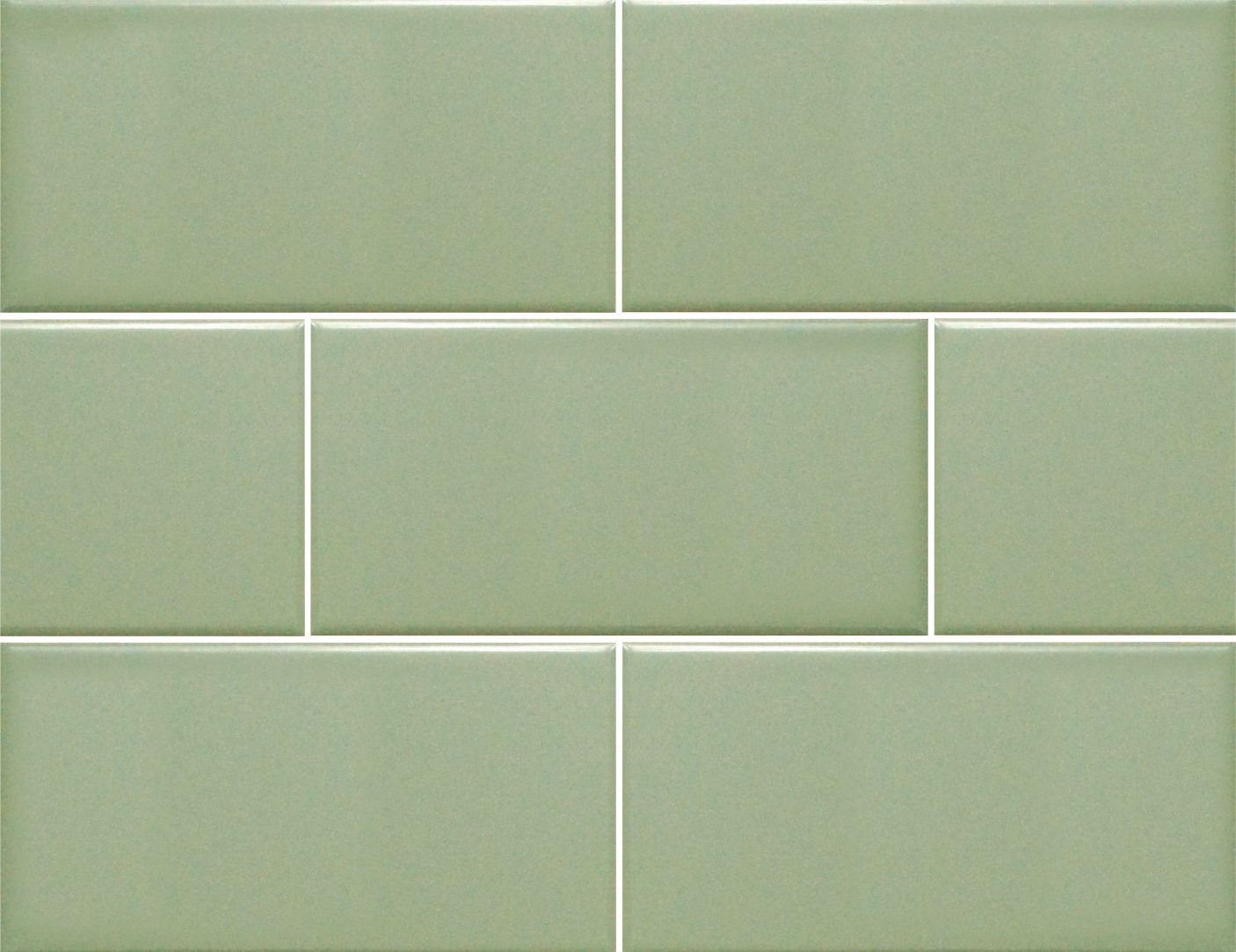 Laurel Green Lyric NOW | 3x6 Tile | Ceramic Subway Tile