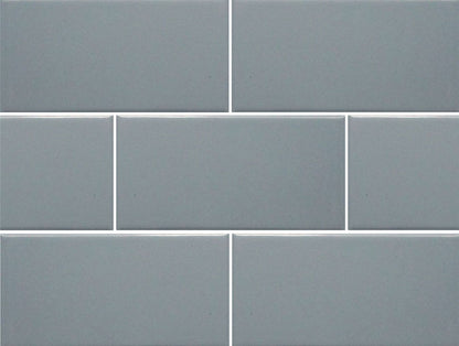 3x6 ceramic subway tile from the Lyric NOW collection shown in one of several available color options