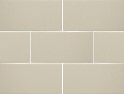 3x6 ceramic subway tile from the Lyric NOW collection shown in one of several available color options