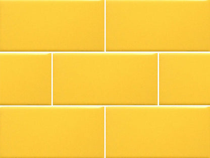 3x6 ceramic subway tile from the Lyric NOW collection shown in one of several available color options