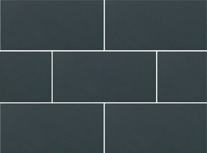 3x6 ceramic subway tile from the Lyric NOW collection shown in one of several available color options