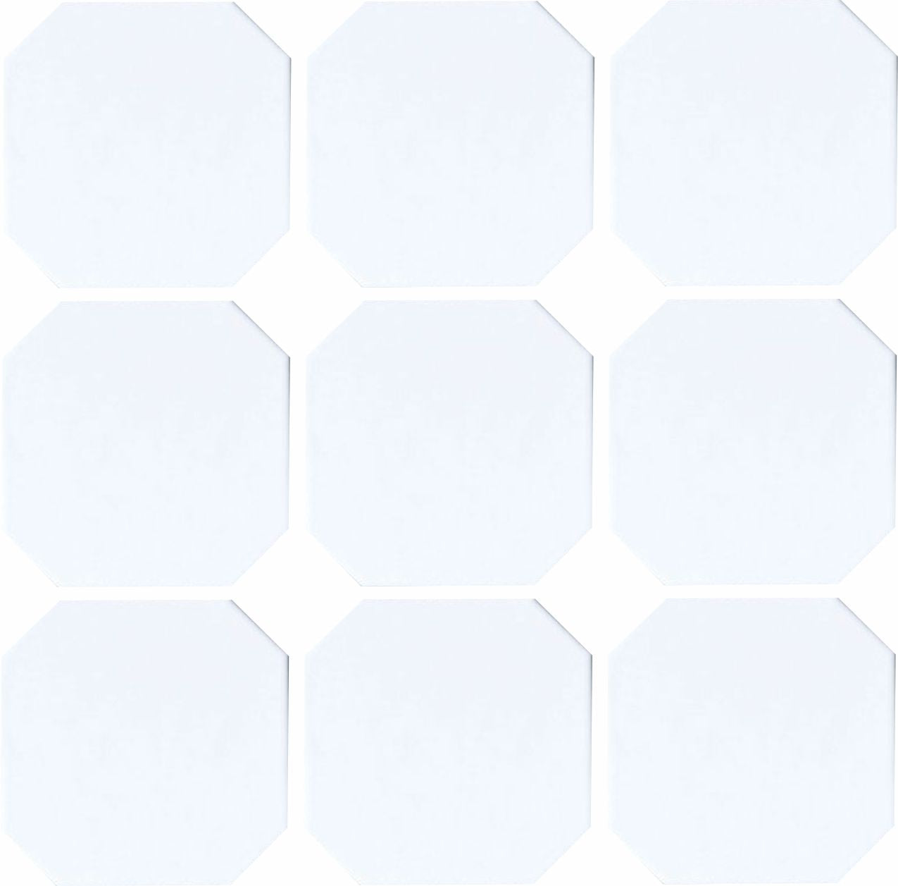 Lyric Retro Glazed Porcelain | 4" x 4" Octagon Tiles