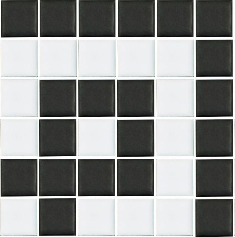 Greek Key Step | Mosaic Tile Border | Lyric Retro Glazed Block Porcelain Tile 1